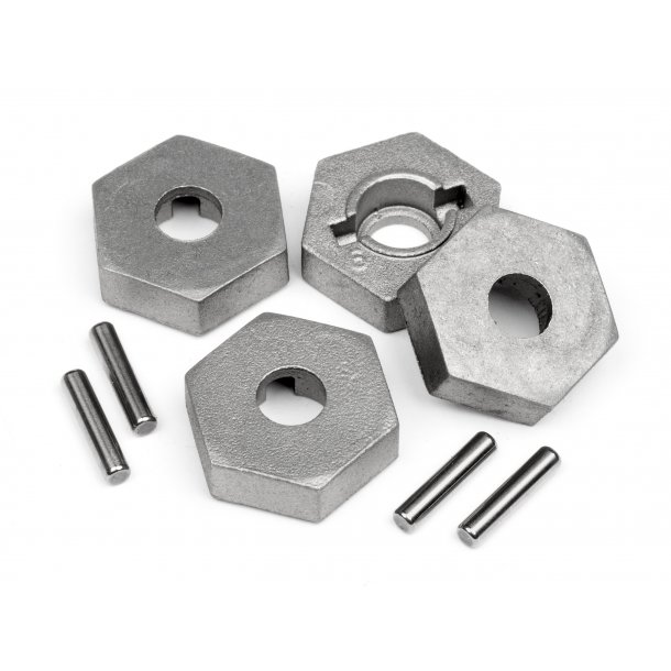 HPI 101190 17mm Hex and Pin Set (4pcs) HPI