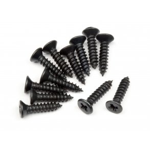 TP. Flat Head Screw M2.6x12mm (12pcs) HPI