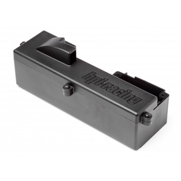 Radio Tray(Rx+Battery),Radio Tray Lid(Battery) Bullet Flux HPI