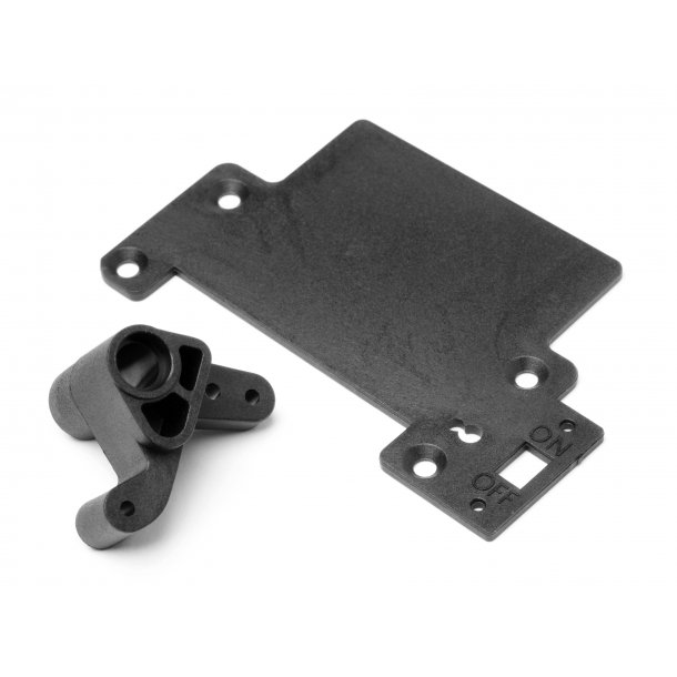 HPI 101313 Servo Arm,Radio Tray post,Radio Tray Lid(Rx) Bullet Flux HPI