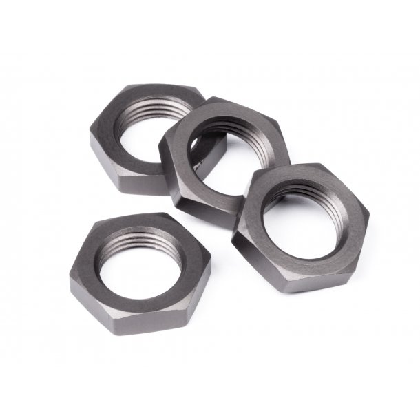 Wheel Nut 17mm Gun Metal (4 pcs) HPI