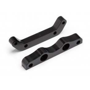 Alum. Suspension Holder (3 Deg) 6061 Trophy Series (Black) HPI