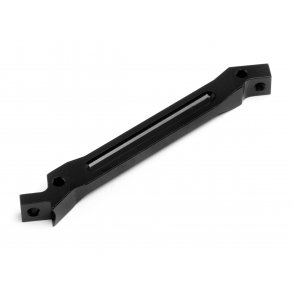 Alum. Front Chassis Anti Bending Rod Trophy Series (Black) HPI