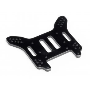 Rear Shock Tower 4mm Black (Trophy Buggy) HPI