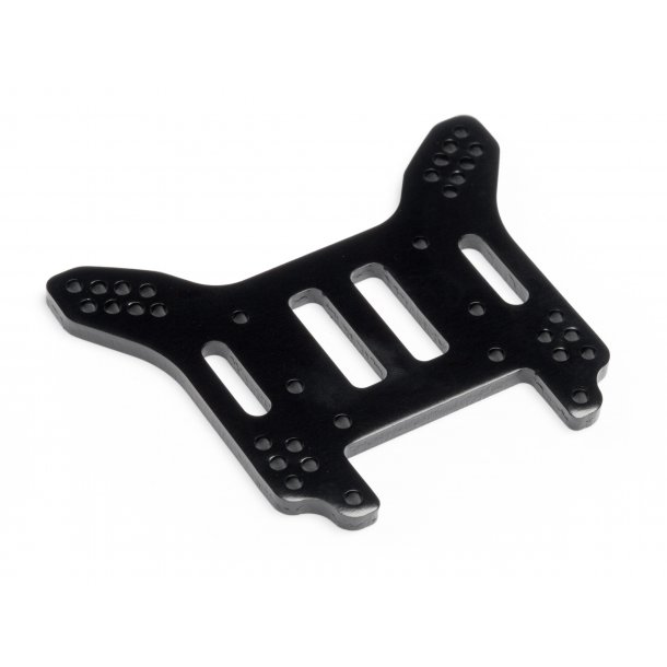 Rear Shock Tower 4mm Black (Trophy Buggy) HPI