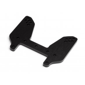 Front Shock Tower 4mm Black (Trophy Bugg HPI