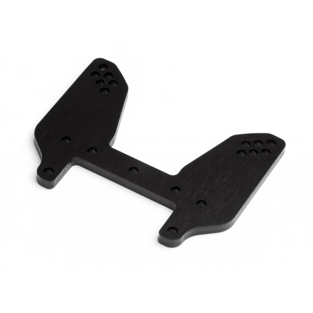 Front Shock Tower 4mm Black (Trophy Bugg HPI