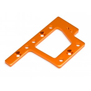 Centre Gearbox Mounting Plate Trophy Truggy Flux (Orange) HPI