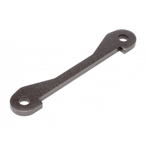 REAR LOWER BRACE B 6x70x4mm (GUNMETAL) REAR LOWER BRACE B 6x HPI
