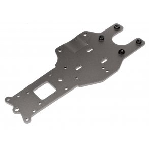 REAR CHASSIS PLATE (GUNMETAL) REAR CHASSIS PLATE (GUNMETAL) HPI