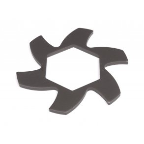 BRAKE DISK FIN PLATE (GUNMETAL) BRAKE DISK FIN PLATE (GUNMET HPI