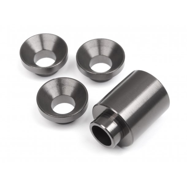SPACER SET FOR CLUTCH BELL HOLDER (GUNMETAL) SPACER SET FOR HPI