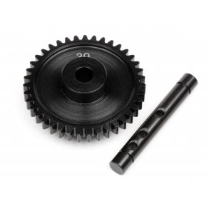 HIGH SPEED IDLER GEAR 39T / SHAFT SET HPI