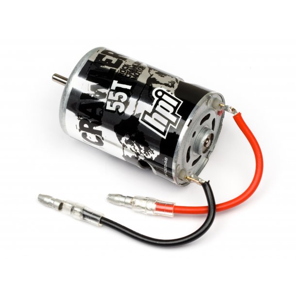 CRAWLER MOTOR 55T with Capacitor and Connector HPI