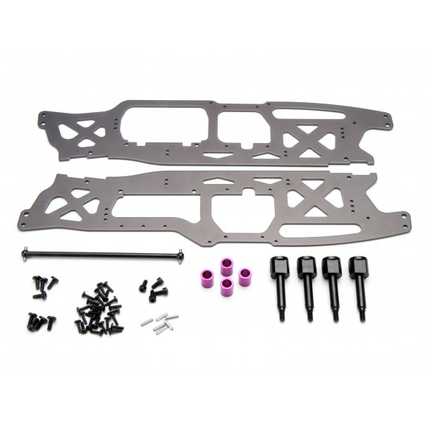 WHEELBASE CONVERSION SET FOR SAVAGE FLUX (6061) Extended cha HPI