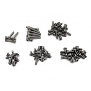 TITANIUM SCREW SET (CYBER 10B) Cyber 10B/Reduces weight whil HPI