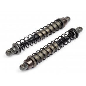 VVC/HD SHOCK SET (GUNMETAL/127-187mm/2pc HPI