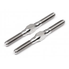 TITANIUM TURNBUCKLE M3x34mm (2pcs) Lightweight and Strong Gr HPI