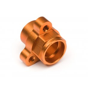 ALUMINUM GEAR DIFF HUB (ORANGE) FORMULA TEN HPI
