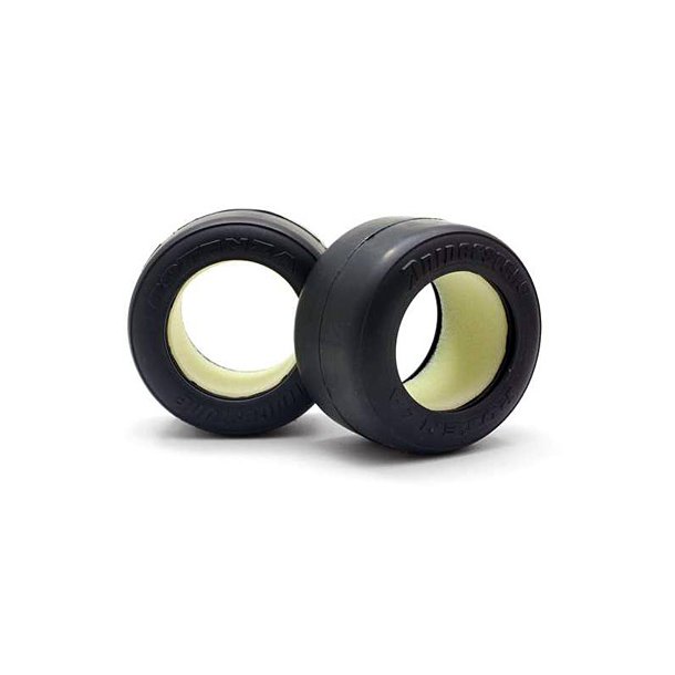 BRIDGESTONE HIGH GRIP FT01 SLICK TYRE S (REAR) FORMULA TEN/B HPI