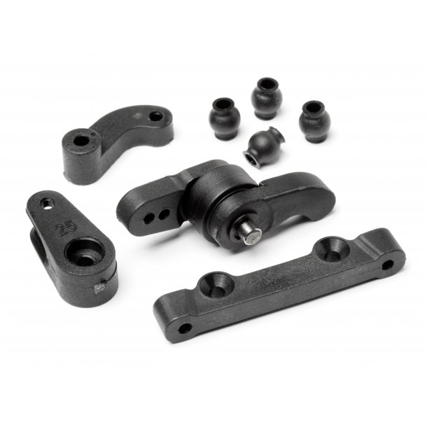 STEERING ARM / SERVO SAVER SET MINI TROPHY HPI