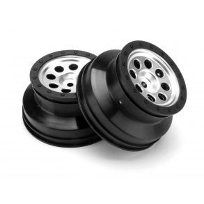 MK.8 WHEEL MATTE CHROME (4.5mm OFFSET/2pcs) BLITZ HPI