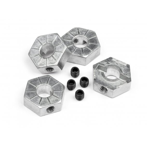 LOCKING HEX WHEEL HUB 12mm (4pcs) BLITZ HPI