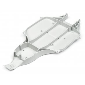 COMPOSITE MAIN CHASSIS (WHITE) BLITZ/Lightweight and stiff c HPI