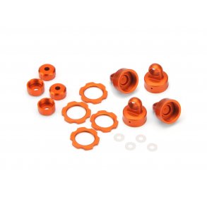 SHOCK COLOR PARTS SET, ORANGE ANODIZED BLITZ/Option color pa HPI