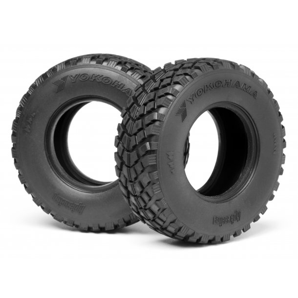 YOKOHAMA GEOLANDER M/T TIRE D COMP (94x34mm/2pcs) MINI TROPH HPI