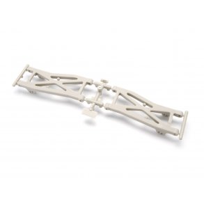 FIRM REAR SUSPENSION ARM SET (WHITE) BLITZ HPI