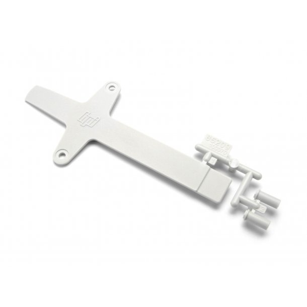 BATTERY BRACE SET (WHITE) BLITZ HPI