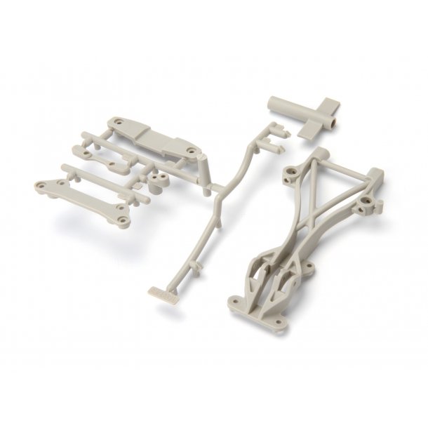 HIGH PERFORMANCE REAR BRACE SET (WHITE) BLITZ HPI