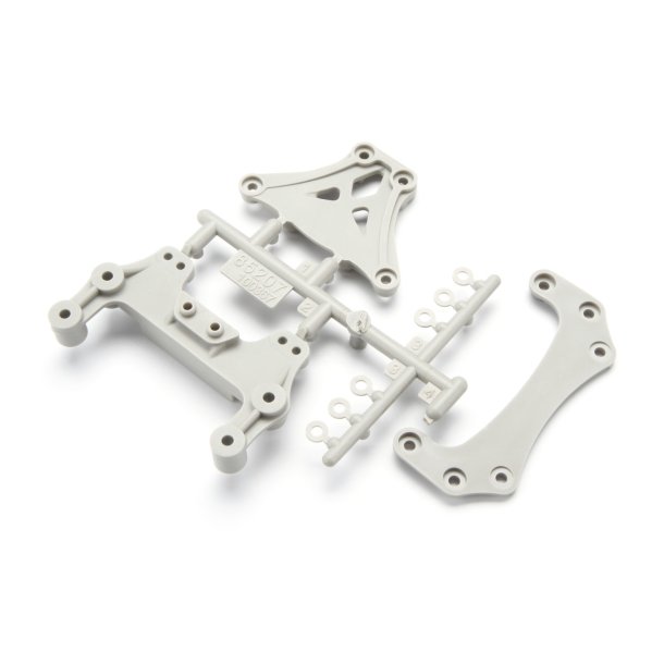 HIGH PERFORMANCE UPPER BRACE SET (WHITE) BLITZ HPI