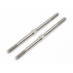 TITANIUM TURNBUCKLE M3x60mm (2pcs) Lightweight and Strong Gr HPI