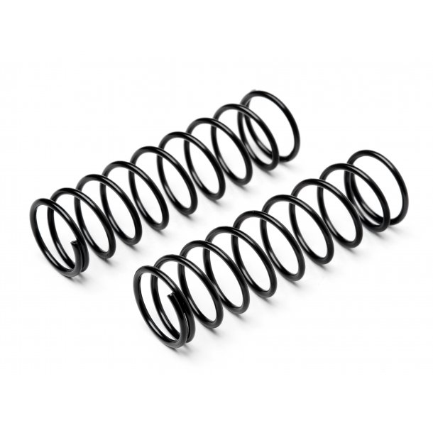 SHOCK SPRING 13x57x1.4mm 9.5coils (BLACK/2pcs) MINI TROPHY HPI