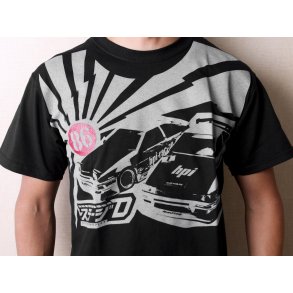 HPI 86-Drift T-Shirt (Black/Adult Medium) Official HPI T-shi HPI
