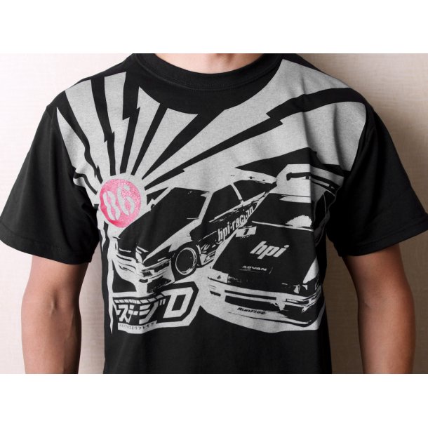 HPI 86-Drift T-Shirt (Black/Adult X-Large) Official HPI T-sh HPI