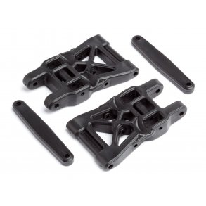 SUSPENSION ARM SET SAVAGE XS/Unpainted body with precut deca HPI
