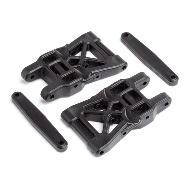 SUSPENSION ARM SET SAVAGE XS/Unpainted body with precut deca HPI