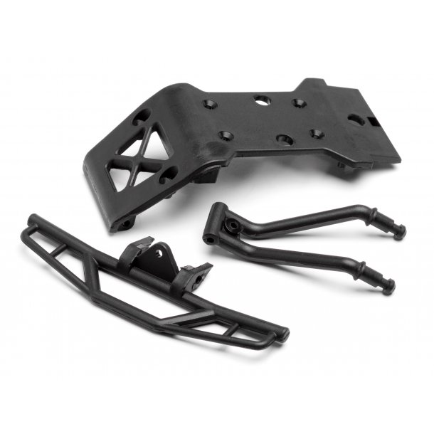 BUMPER/SKID PLATE SET SAVAGE XS HPI