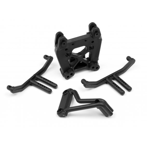HPI 105312 SHOCK TOWER/BODY MOUNT/ROLL BAR SET SAVAGE XS HPI