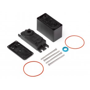 HPI SF-50WP SERVO CASE SET Replacement case set for 105366 H HPI