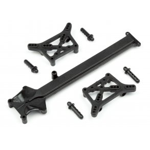 HPI 105510 SHOCK TOWER/BODY POST/TOP DECK SET RECON HPI