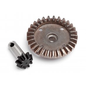 SINTERED BULLETPROOF DIFF BEVEL GEAR 29T/9T SET SAVAGE FLUX HPI