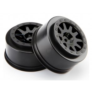 MK.10 V2 WHEEL BLACK (4.5mm OFFSET/2pcs) BLITZ HPI