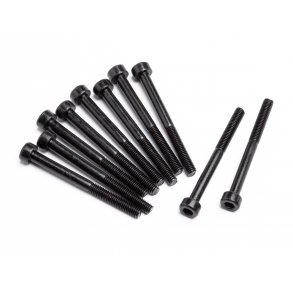 CAP HEAD SCREW M3x33mm (10pcs) 2.5mm Hex Socket HPI