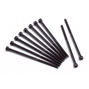 CAP HEAD SCREW M3x64mm (10pcs) 2.5mm Hex Socket HPI