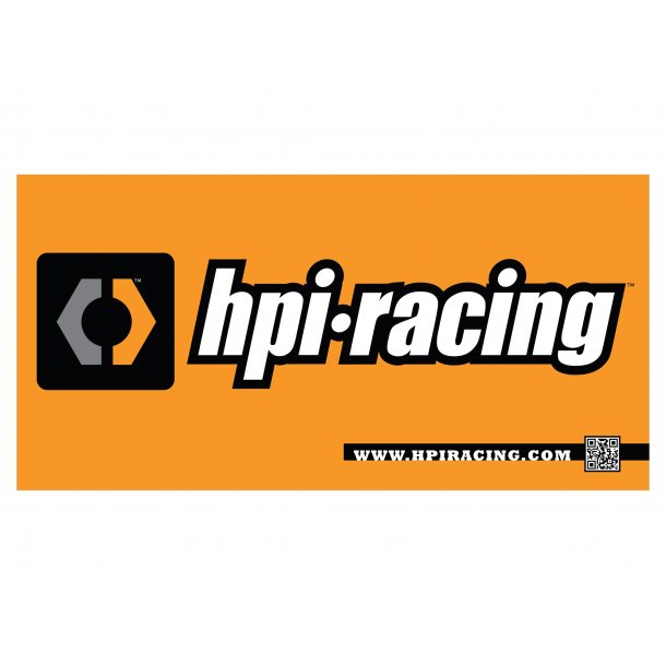 HPI RACING BANNER 2011 (SMALL / 0.5m x 1m) Heavy duty vinyl HPI