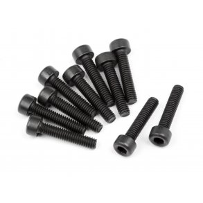 CAP HEAD SCREW M2.5x12mm (10pcs) 2.5mm Hex Socket HPI